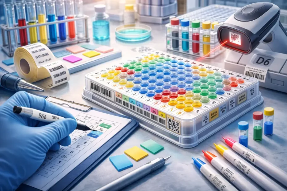 How to Label a 96-Well Plate