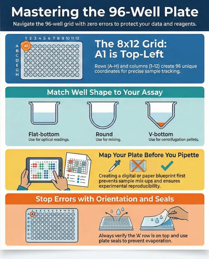 How to Read a 96 Well Plate: Mapping, Rows & Coordinates 2 How to Create and Use a Plate Map